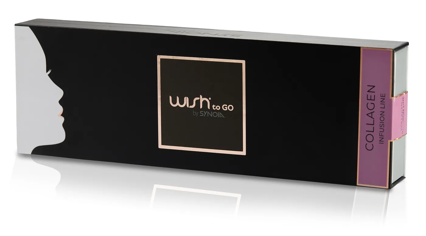 A sealed WISHtoGo capsule carton