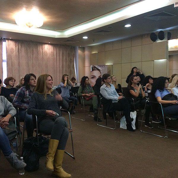 WISHPRO COSMETICS WORKSHOP - NOVEMBER 2016 SOFIA, BULGARIA